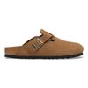 Birkenstock Boston Suede Leather - Dark Tea